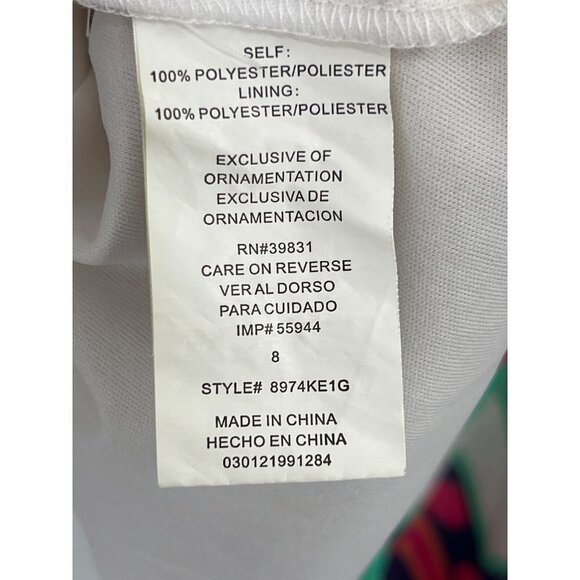 My Michelle Girl's Dress Size 8 Multicolor Long Sleeve Polka Dot Chevron - Picture 4 of 11